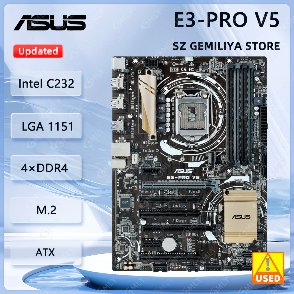 Intel Cpu Core I5 - Carte mère Asus E3-PRO V5 LGA