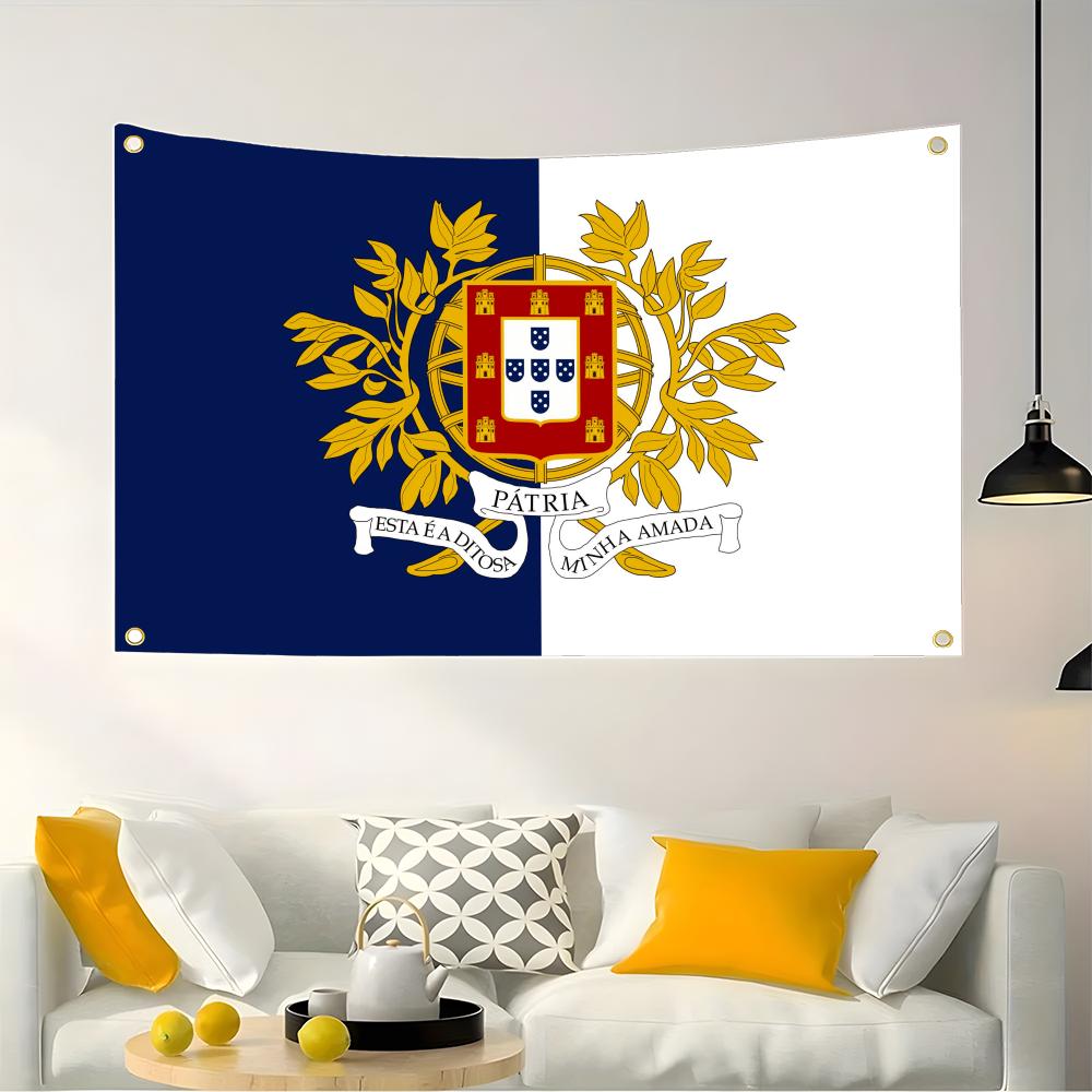Retro Gaming Banner - 1PC Drapeau Classique du Portugal, Bannière
