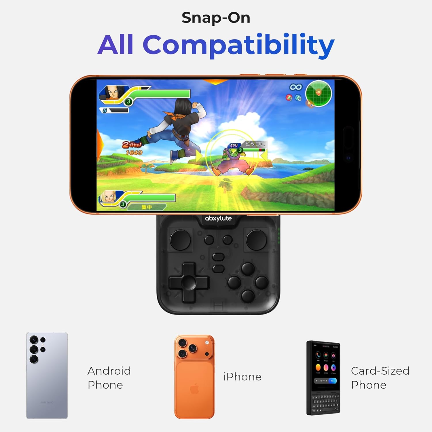 Retro Gaming On Android - Manette de jeu mobile M4 Snap-On