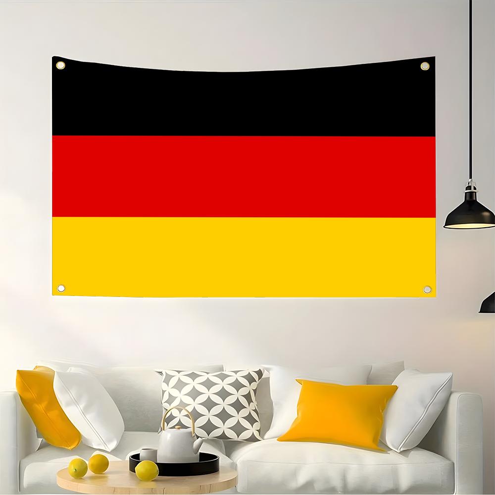 Retro Gaming Banner - 1PC Drapeau allemand classique rétro, bannière