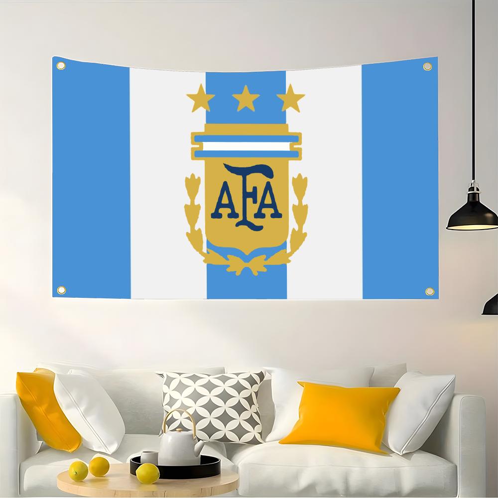 Retro Gaming Banner - 1PC Drapeau argentin rétro célèbre, bannière