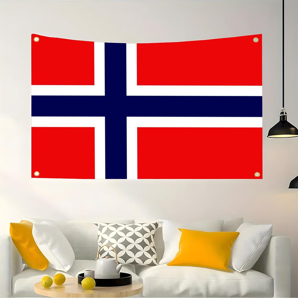1PC Drapeau Norvégien Rétro de - Retro Gaming Banner avis et prix