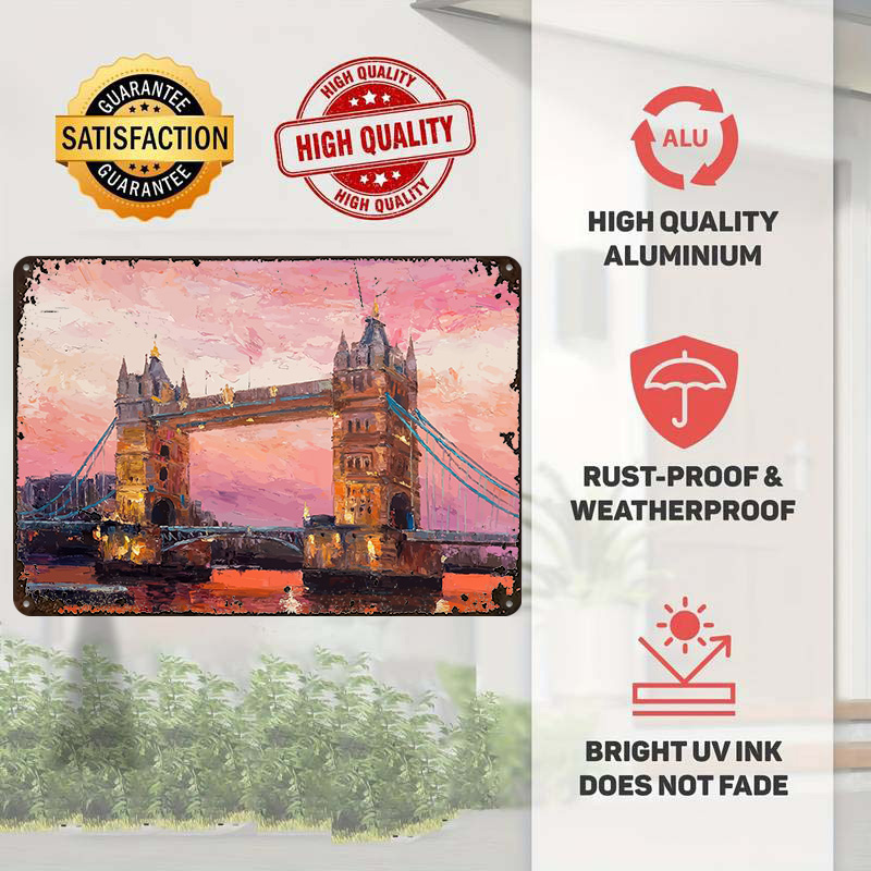 Affiche métallique « Voyage à  - Retro Gaming London avis et prix