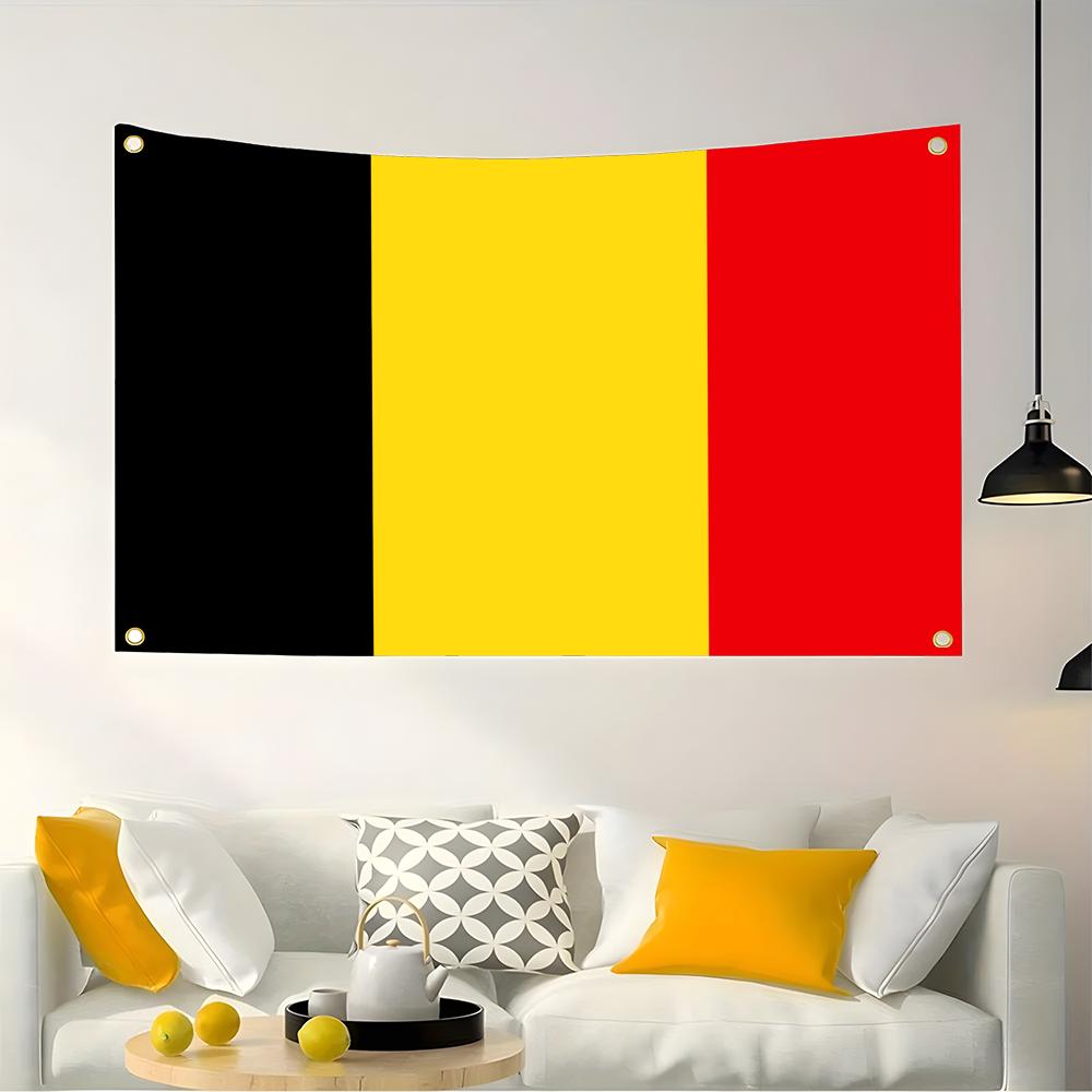 1PC Drapeau belge rétro célèbr - Retro Gaming Banner avis et prix