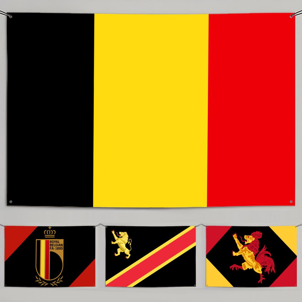 1PC Drapeau belge rétro célèbr - Retro Gaming Banner avis et prix