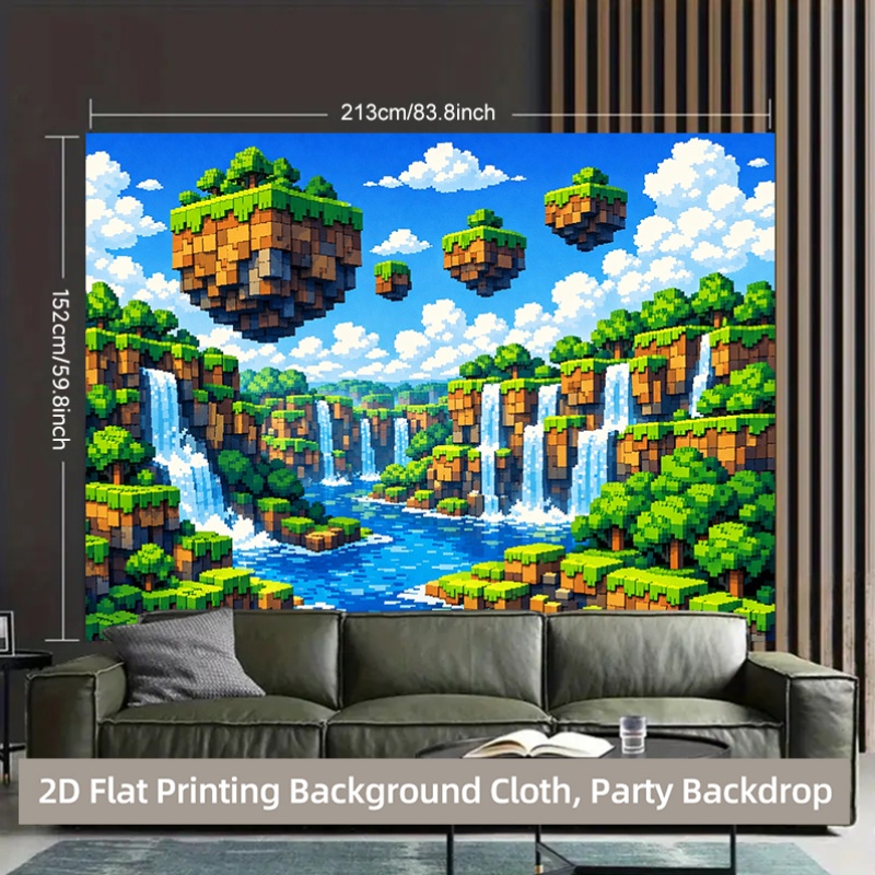 Bannière de fond 2D plate, 1 p - Retro Gaming Banner avis et prix