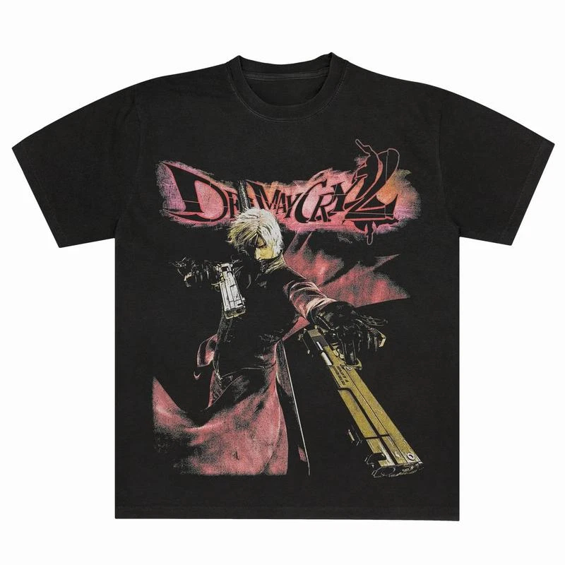 T-shirt Devil May Cry 2 Dante, - Retro Gaming Theme avis et prix
