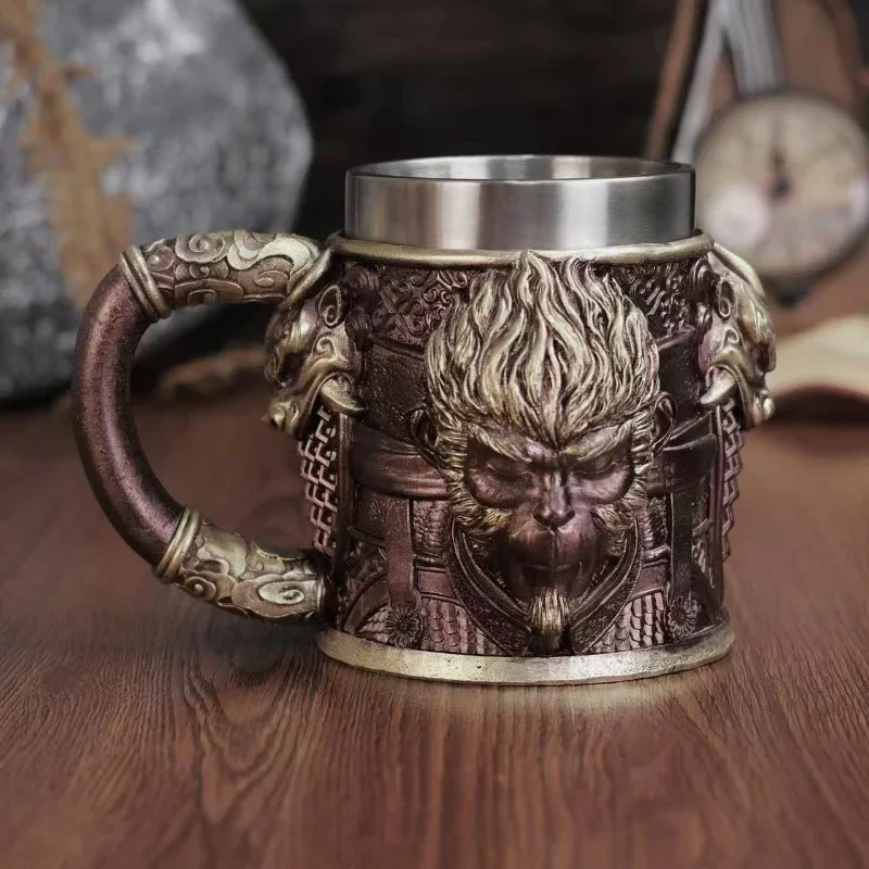 Tasse à bière en résine Black  - Retro Gaming Gifts For Men avis et prix