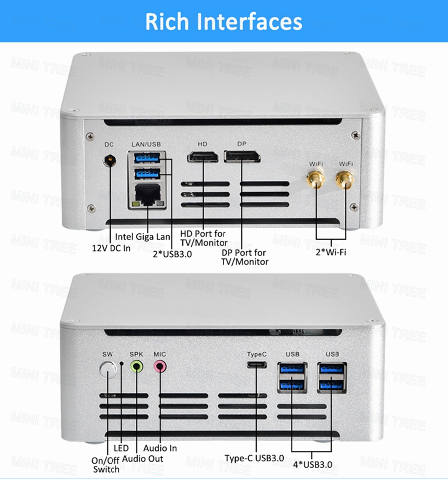 Mini PC Cube Win11 13e générat - Intel Cpu Core I5 avis et prix